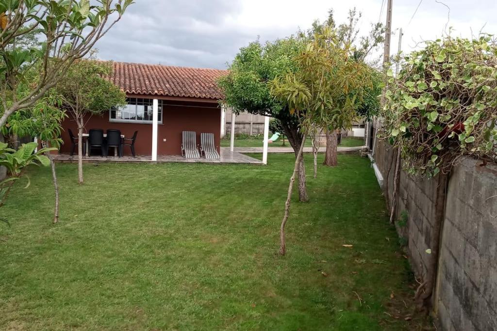Вилла Casa En Playa Mexilloeira Понтеведра Экстерьер фото